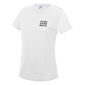 Sund Hundmat vit tränings-tshirt AWDis | Dam