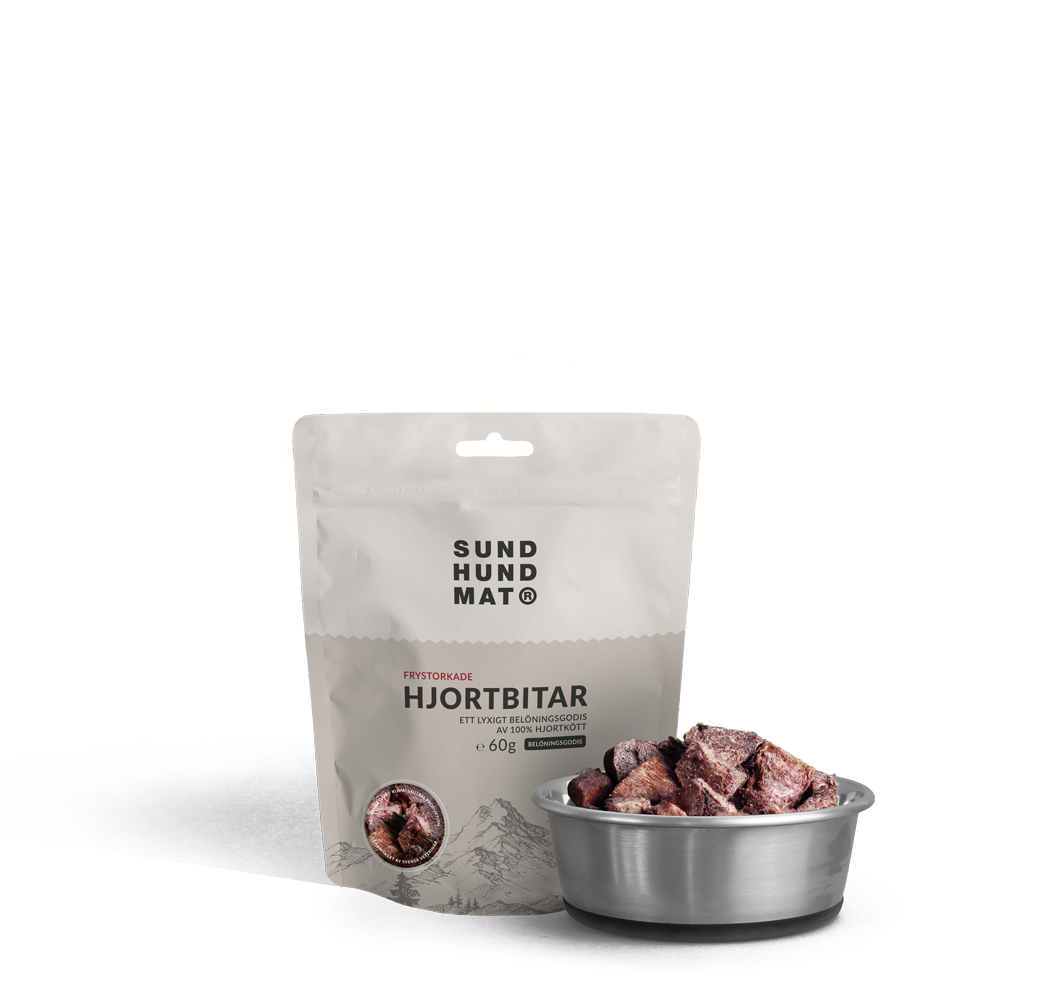 Frystorkade Hjortbitar 60g