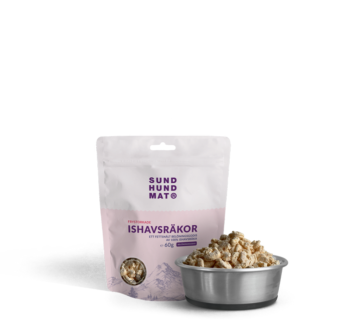 Frystorkade Ishavsräkor 60g