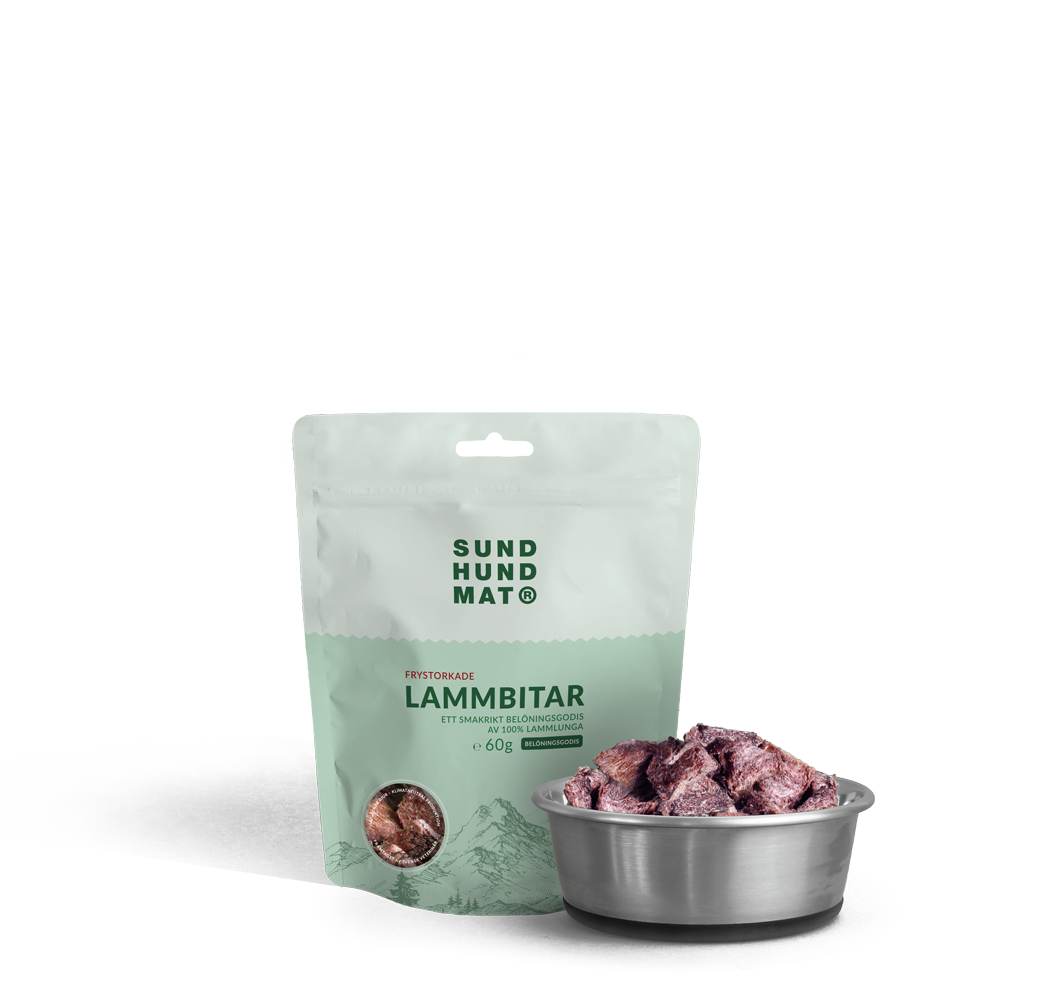 Frystorkade Lammbitar 60g