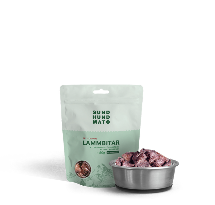 Frystorkade Lammbitar 60g
