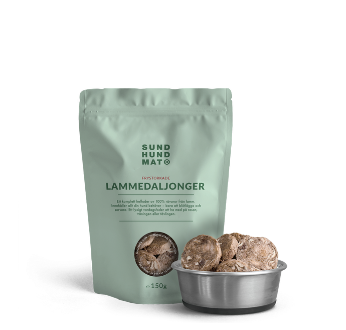 Frystorkade Lammedaljonger 150g