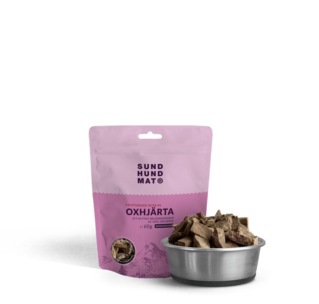 Frystorkat Oxhjärta 60g