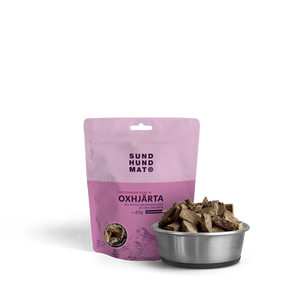 Frystorkat Oxhjärta 60g
