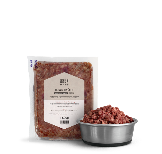 Hjortkött, 500g