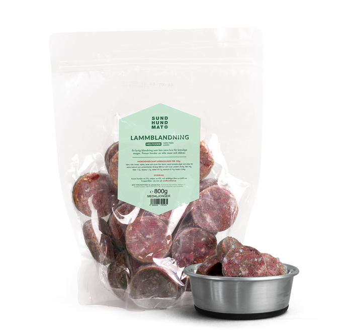 Lammblandning medaljonger, 800g