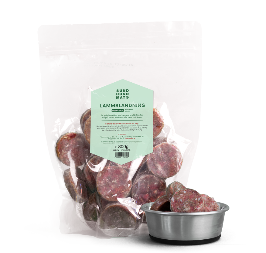 Lammblandning medaljonger, 800g