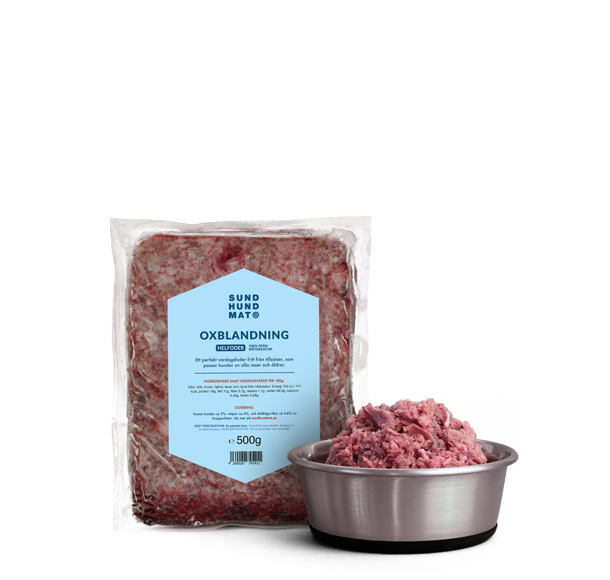 Oxblandning, 500g