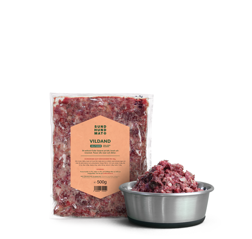 Vildand, 500g