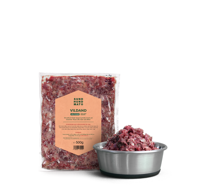 Vildand, 500g